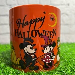 Disney Halloween Coffee Mug Cup Mickey Minnie Donald Daisy Pluto 20oz Ceramic